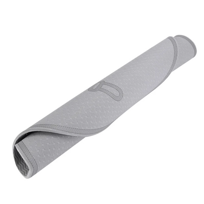 Y67A-2X Jump Rope Mat Shock Absorption And Sound Insulation Household Mute Mat Indoor Outdoor Fitness Sports Yoga Mat,Black