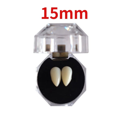 Halloween Fake Teeth Cosplay Vampire Fangs  Retractable Teeth Dress Costume Tooth Gift Party Decoration Vampire Dracula Teeth
