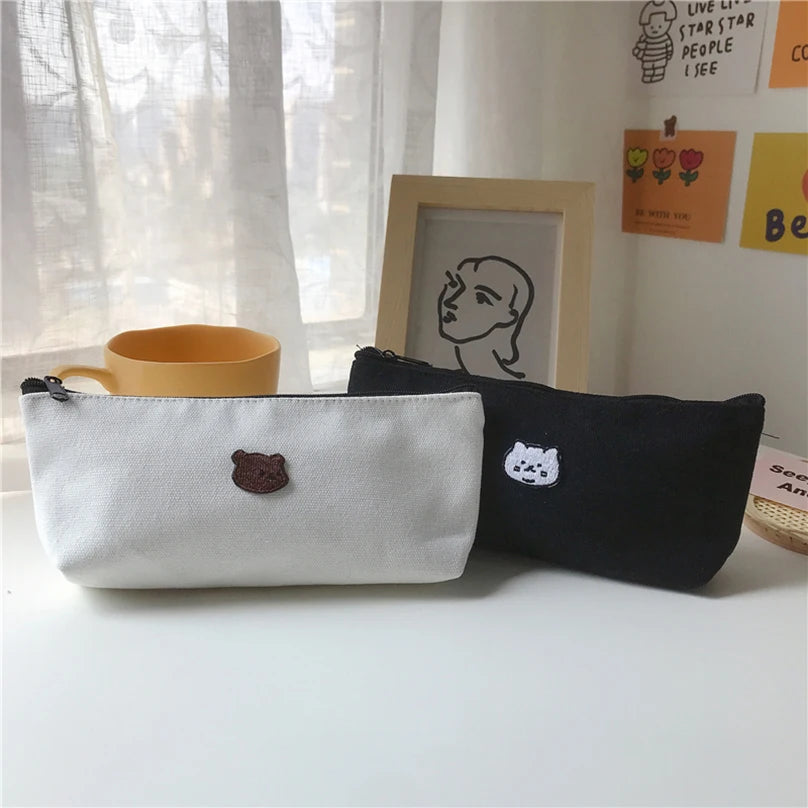 Cute Pencil Case School Supplies Pen Case Trousse Scolaire Large Capacity Estuches Pencilcase Kawaii Stationery Pencils Case