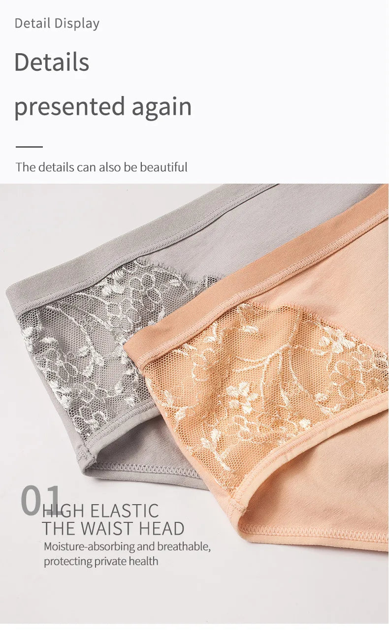 Menstrual Period Panties Women Cotton higth waist Leak Proof Widen absorbent underwear Physiological Briefs