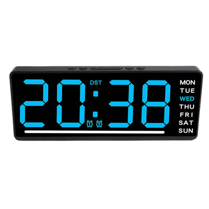 Silent Digital Alarm Clock for Babies,LED Bedside Clock with Night Light Multiple Functions | Adjustable Tone Volume