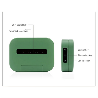 SDFC-Tuya Wifi Indoor Smart Sprinkler Controller Indoor Smart Sprinkler Controller Irrigation System Remote Control 6 Zone EU Pl