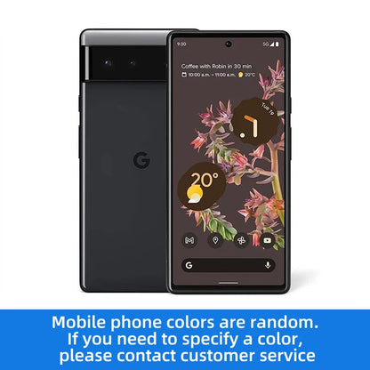 Google Pixel6 5G SmartPhone CPU Google Tensor Battery capacity 4614mAh 50MP Cameraoriginal used phone