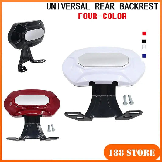 Electric Bicycle Backrest Rear Backrest Replaces Passager Easy to Install Pedal motorcycle universal rear backrest