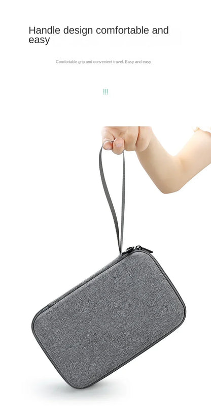 Large Capacity Travel Electronics Accessories Organizer Tablet Hard Disk Cable Portable Storage Bag EVA Airbag Travel Bags