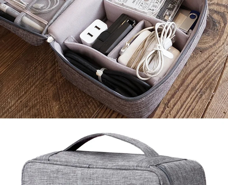 Phone Cord Protector Cable Management Organizer Digital Product Storage Bag Cable Management Cable Organizer Cord Hider