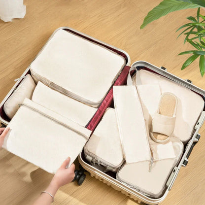 Portable Travel Compression Packing Cubes Bag Suitcase Clothes Handbag Travel Bag drawers for clothes folding bag hand big bags