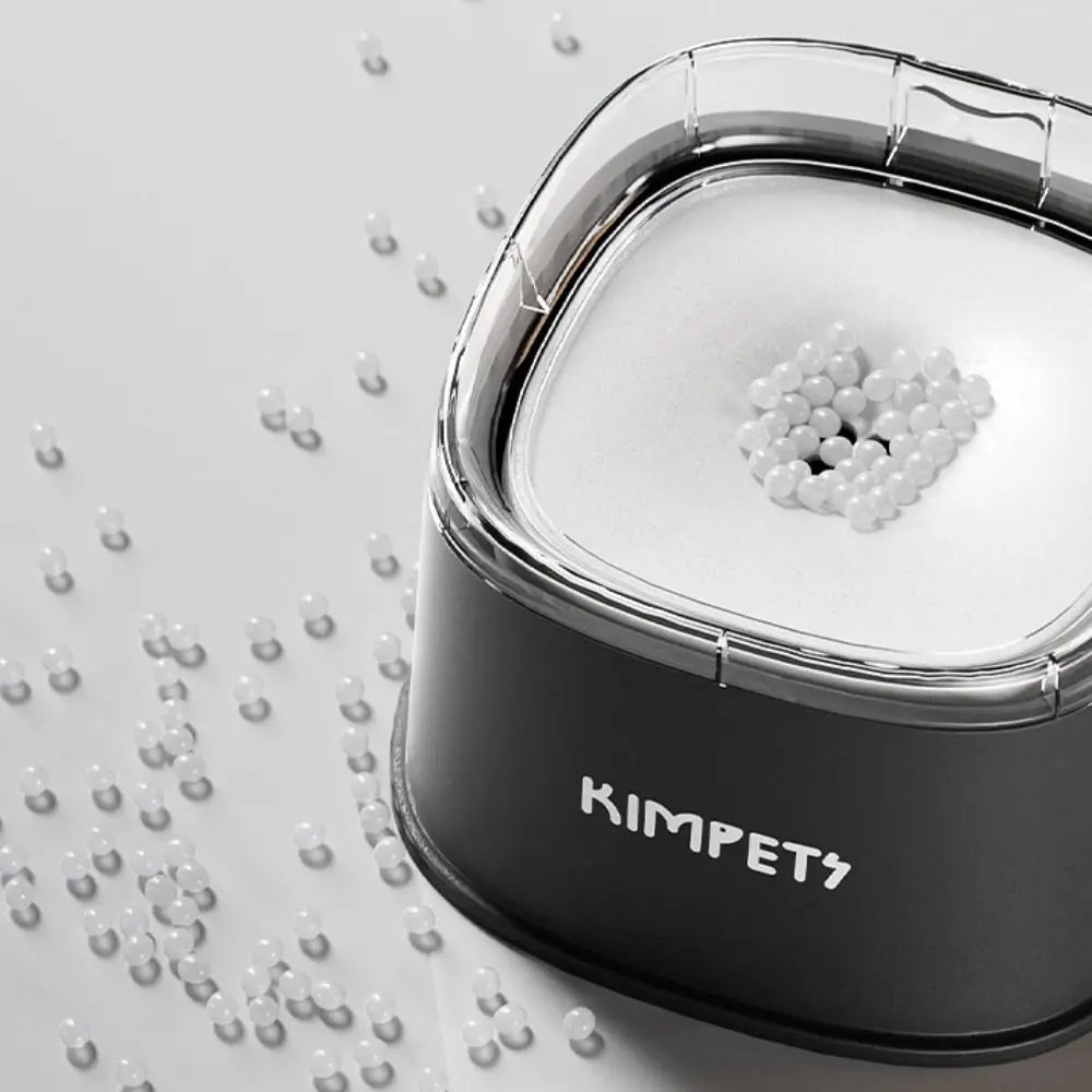 Non-Wetting Mouth Pet Floating Bowl Spill Proof Anti-Tip Pet Water Bowl Large Capacity 2000ML Dogs Slow Drinking Bowl Multi-Pet