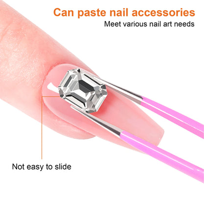 Nail Tips Glue Gel Strong Adhesive Nail Glue For False Nail Tips And Press On Nails DIY Rhinestone And Resin Gem For Nail Art