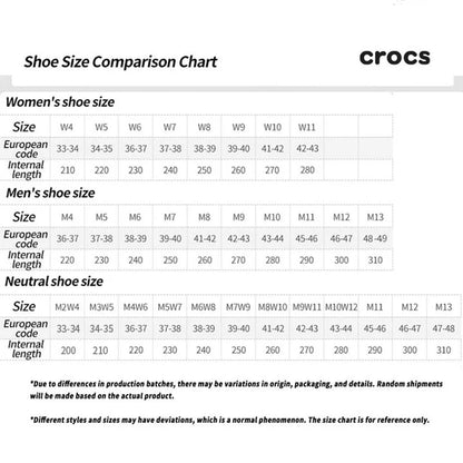 Crocs (Crocs) Classic Trill Clog Men's and Women's Couple Slippers Beach Sandals Casual Outdoor Sandals 206340-001
