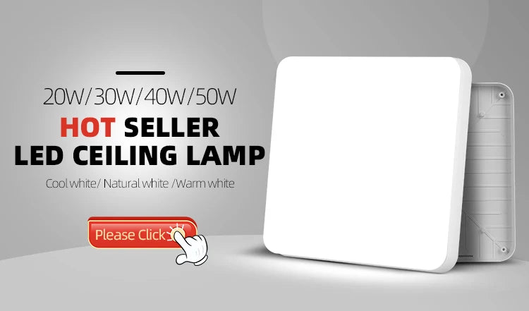 LED Ceiling Lamps Modern Ceil Light 18/30/40/72W Led 220V Ceiling Lights Round Living Room Bedroom Indoor Kitchen Lighting Lamp