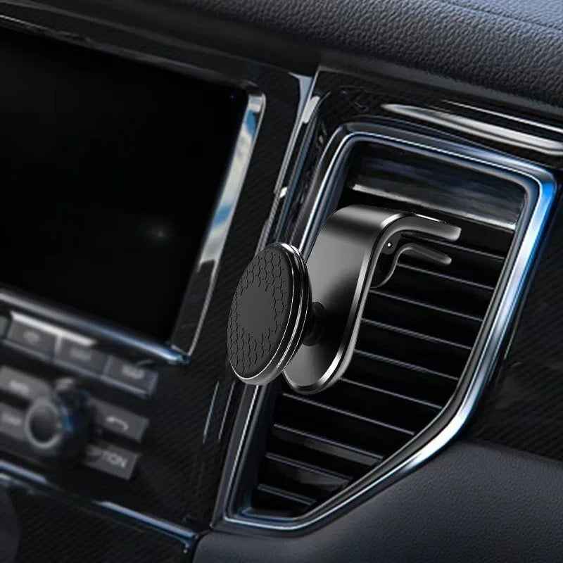 Magnetic Car Phone Holder Stand Air Vent Magnet Car Mount GPS Smartphone Mobile Support In Car  Multi-function Rotation Braccket