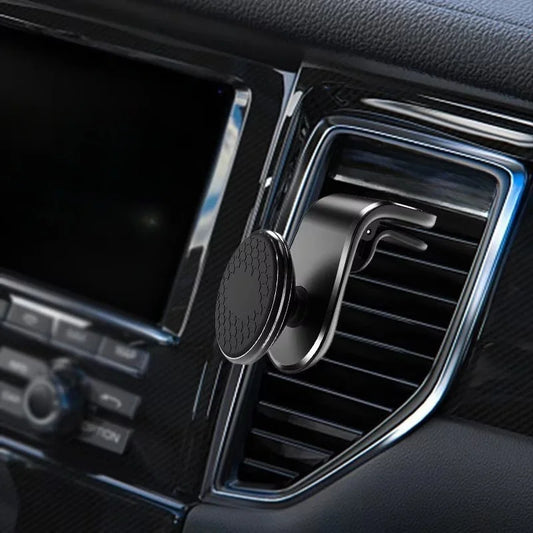 Magnetic Car Phone Holder Stand Air Vent Magnet Car Mount GPS Smartphone Mobile Support In Car  Multi-function Rotation Braccket