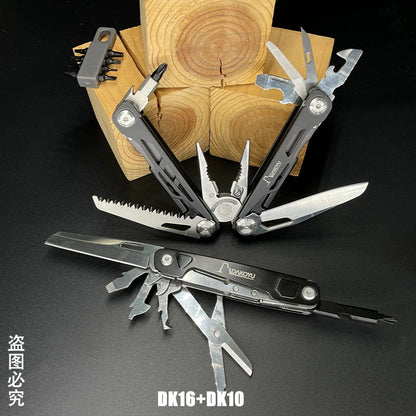 DAKOYU Outdoor Multifunctional Folding Multifunctional Tools Camping Equipment Portable EDC Detachable Large Scissors