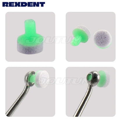 Teeth Whitening Resin Filling kit Molding Tools Light Cure Resin Filling Spatula Mixing Handle and Foam Pads Kit