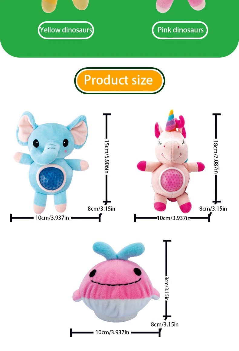 Plush Doll Pinch Fun Toy Creative Unique Stress Relieving Toy Pinch Ball Small Monster Gift