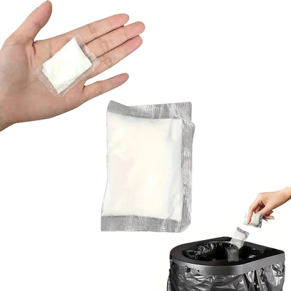 No need to unpack-[Portable | Stool Absorbent] 1/5/10/25/50 pakc Outdoor portable toilet, bagged camping toilet paper, outdoor c