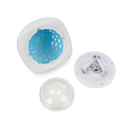 Colorful Underwater Lights Fish Pattern Fountain Projector Light 4 Colors Battery Operated Pool Accessories