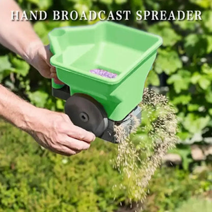 Handheld Spreader Planting Tool,Reusable Garden Supplies Fertilizer,, Portable Lawn Spreader
