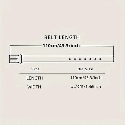 Pyramid Fashion Rivet Belt Men&Women's Studded Belt Punk Rock With Pin Buckle Drop Shipping Black