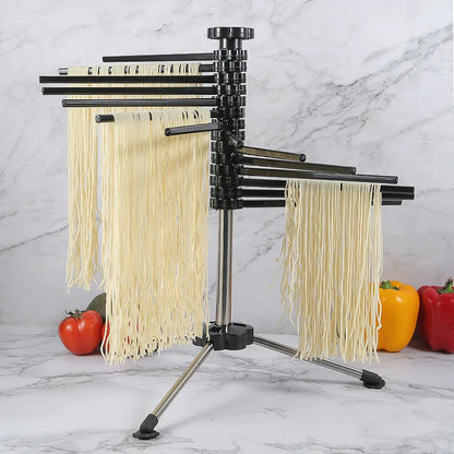 Drying rack manual rotating drying rack wake-up special hanging rack foldable easy to store kitchen tools