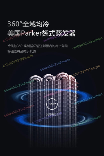 Embedded Wine Cabinet Household Small Refrigerator Constant Temperature Refrigerated Cabinet Drinks Ice Bar