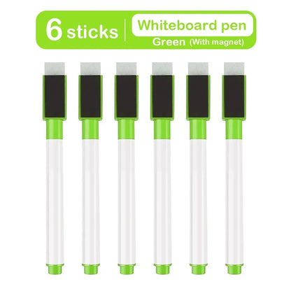 Multi-color optional magnetic whiteboard pens can absorb erasable markers office cultural and educational supplies