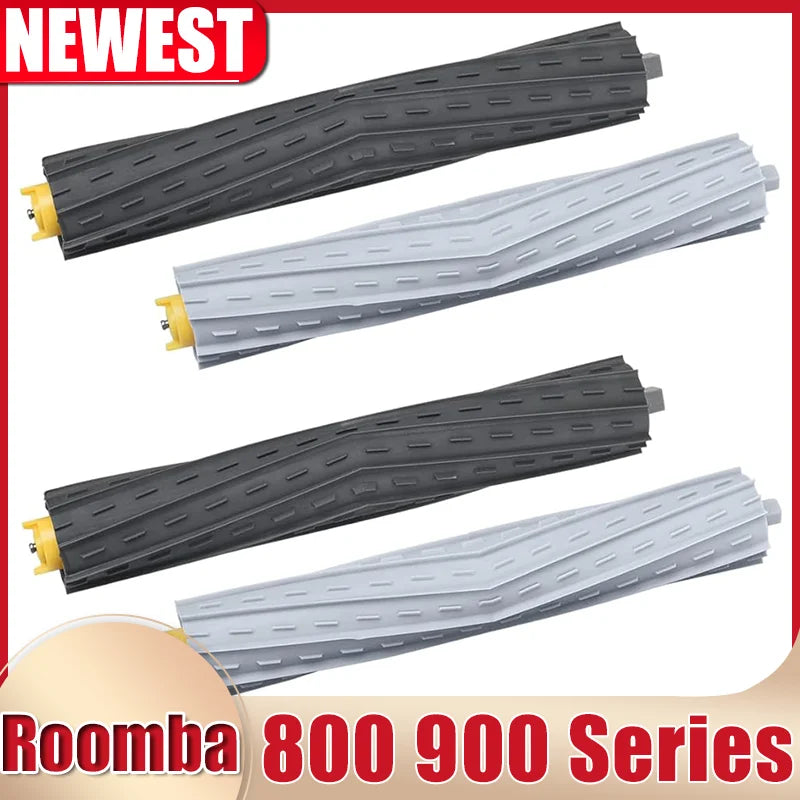 For iRobot Roomba 800 900 Series 850 860 861 866 870 880 890 960 980 Vacuum Cleaner Robot Rubber Brushes Accessories