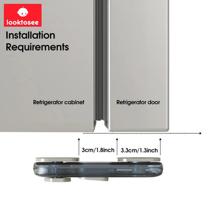 Fridge Locks For Kids 5X Refrigerator Lock Kid Safety Adhesive Child Safety Fridge Locks For Drawers Refrigerators Cabinets