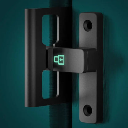 90°/180° Luminous Latch Indoor Metal Door Buckle Bathroom Door Lock Sliding Door Lock Wooden Door Burglar Barn Door Buckle