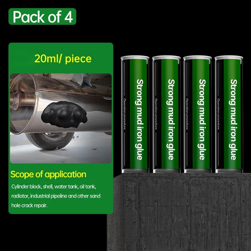 1pc/2pcs/4pcsMetal Filler Putty Epoxy Putty Sticks Permanent Adhesive Quick Leak Repair Epoxy Putty Repair Mounting Sealant For