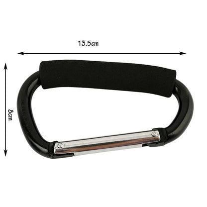 Baby Bag Stroller Hook Aluminum Alloy Stroller Shopping Hook Accessories Organizer Pram Hooks For Baby Car Carriage Buggy