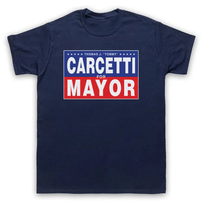 2025 T-shirts Are Selling Well in Summer THE WIRE TV SHOW INSPIRED CARCETTI FOR MAYOR T-shirt Women Men Fashion Oversized Tops
