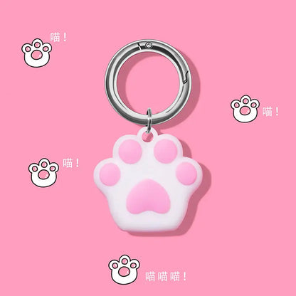Cute cartoon For Apple Airtag Case Silicone Protective Cover Locator Tracker Keychain Shell