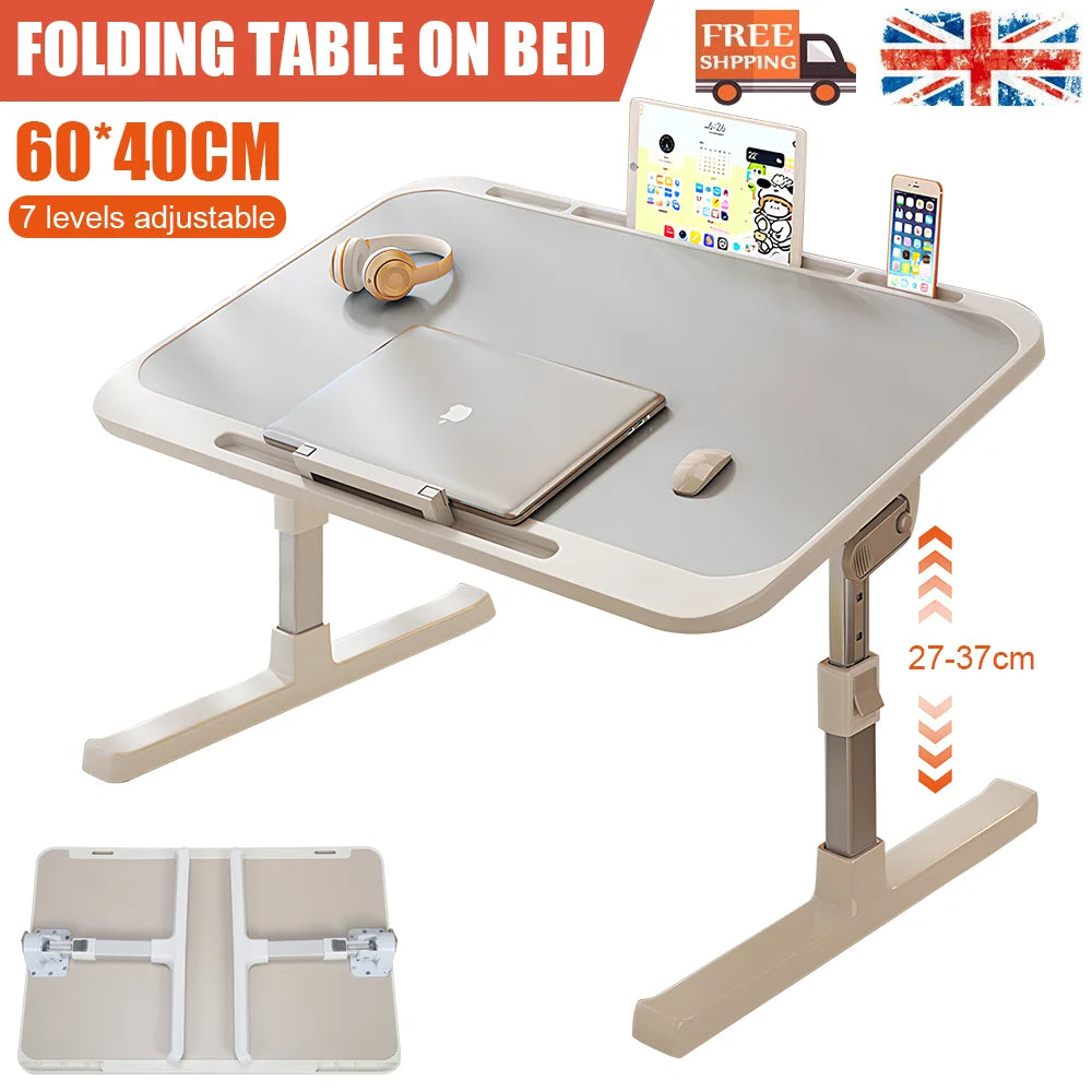 Foldable Laptop Table Liftable Laptop Small Desk Board Portable Laptop Standing Desk Children Adjustable Study Desks