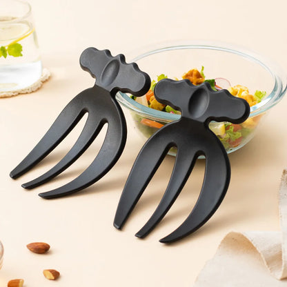 2 Pieces Salad Hands Multifunctional Salad Mixing Kitchen Utensil Tossing Tool Tool Salad Tongs Fruit Claw Salad Accessories