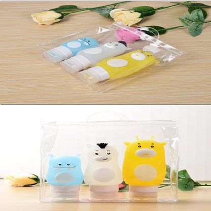 Portable Travel Bottles Leak-Proof Refillable Container Bottles Travel Refillable Kit Portable Empty Travel Bottles For Luggage