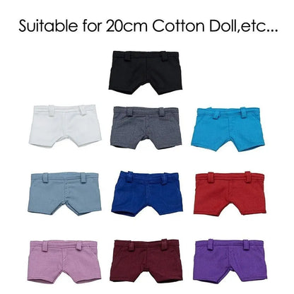 Fashion Cotton Doll Clothes Multi-colors Cute Casual Wears Pants Mini Dolls Clothes Accessories