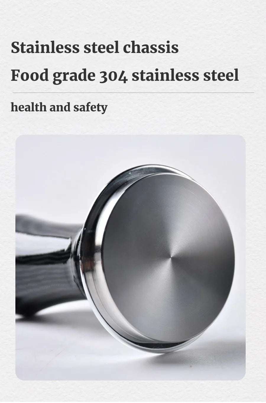 58mm 53mm 54mm 51mm Espresso Tamper Barista Coffee Tamper with Calibrated Spring Loaded Stainless Steel Tampers