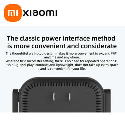 New Original Xiaomi Wifi Amplifier Pro 300M 2.4G Repeater Network Expander Range Extender Roteader Mi Wireless Wi-Fi Router