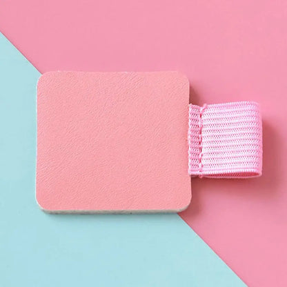 2Pcs Pen Loop Holder Self Adhesive Pencil Holders Pen Loop Clips Universal Notebook Elastic Loop Cover for Diary Planner Clip