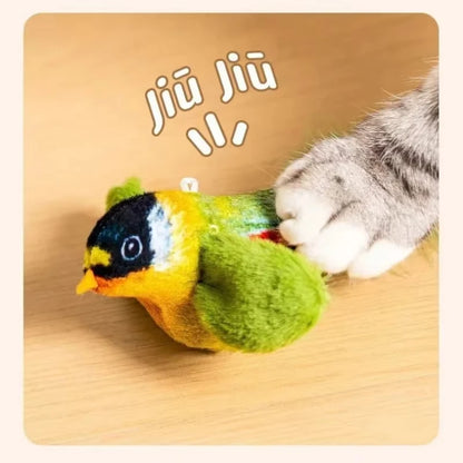 Cat Toys For Indoor Cats Interactive Cat Toy Realistic Bird Sound Cat Toy Plush Cat Toy Catnip Cat Toy for Cats Kitten Toy
