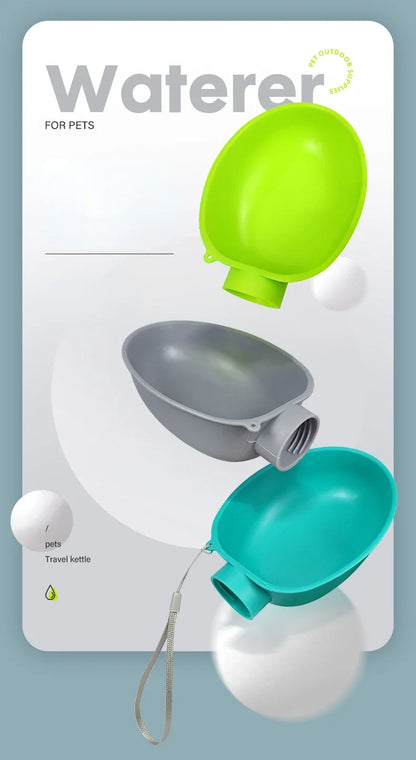 Dog Drink Water Portable Travel Pet Drinker Leak Proof Dog Bowl Food Cat Fountain Outdoor Walking Drinking Bottle Dogs Feeder