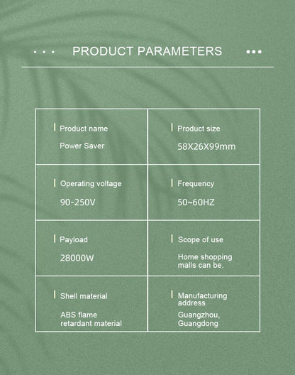 Lectricity Save Device of Household and Office Electricity Meter With High Efficiency Intelligent Electricity Save Function
