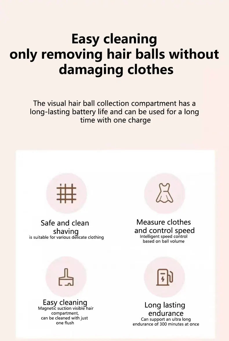 Lint Remover For Clothing Fuzz Pellets Clothes Sweater Fabric Shaver Electric Fluff Lint Removers Rechargeable Hair Ball Trimmer