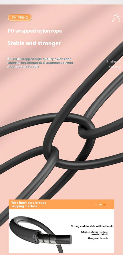 Smart Automatic Electric Skipping Machine Multi-person Fitness Intelligent Rope Electronic Adjuster Counting Jump Rope Machine