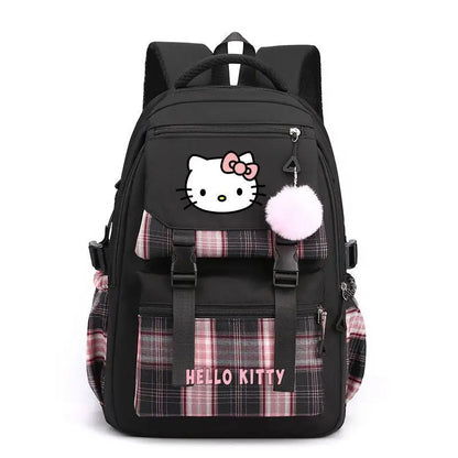 hellokitty Hello Kitty Backpack Female Japanese Cute Primary School Junior High School Large Capacity School Bag