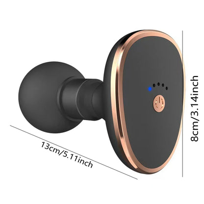 Portable fascia gun vibration massage gun for human neck, back andlimbs, deep relaxation of muscles,