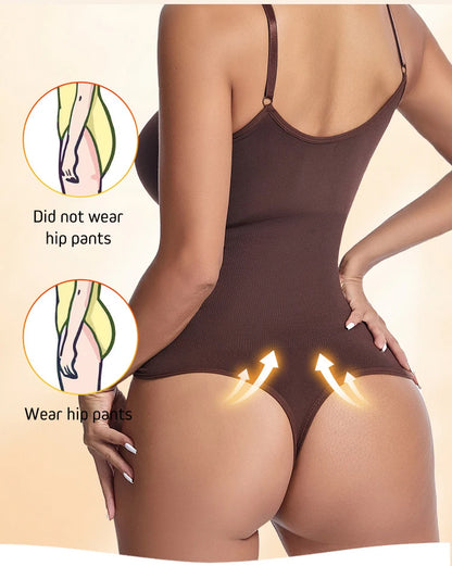 Shapewear Bodysuit Thong Fajas Colombianas Body Shaper Women Seamless Tummy Control Slimming Sheath Flat Belly for Underwear