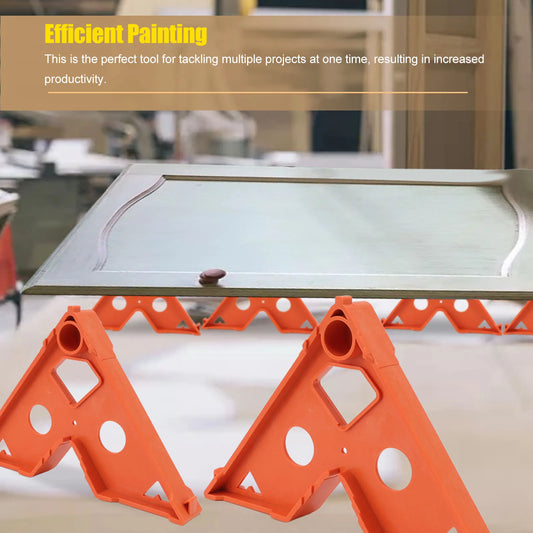 4 Pcs Spray Paint Racks Reusable Painting Drying Rack For Kitchen Cabinet Doors Door Frame Trim Painting Tool
